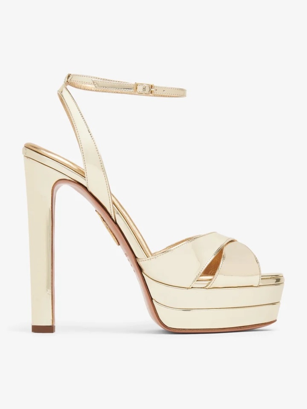 - NEW AQUAZZURA Divine Plateau 130 Sandals BT